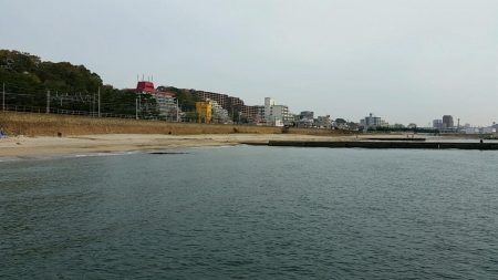 未明～昼まで須磨海岸西側をランガン。貧果に終わりました…。